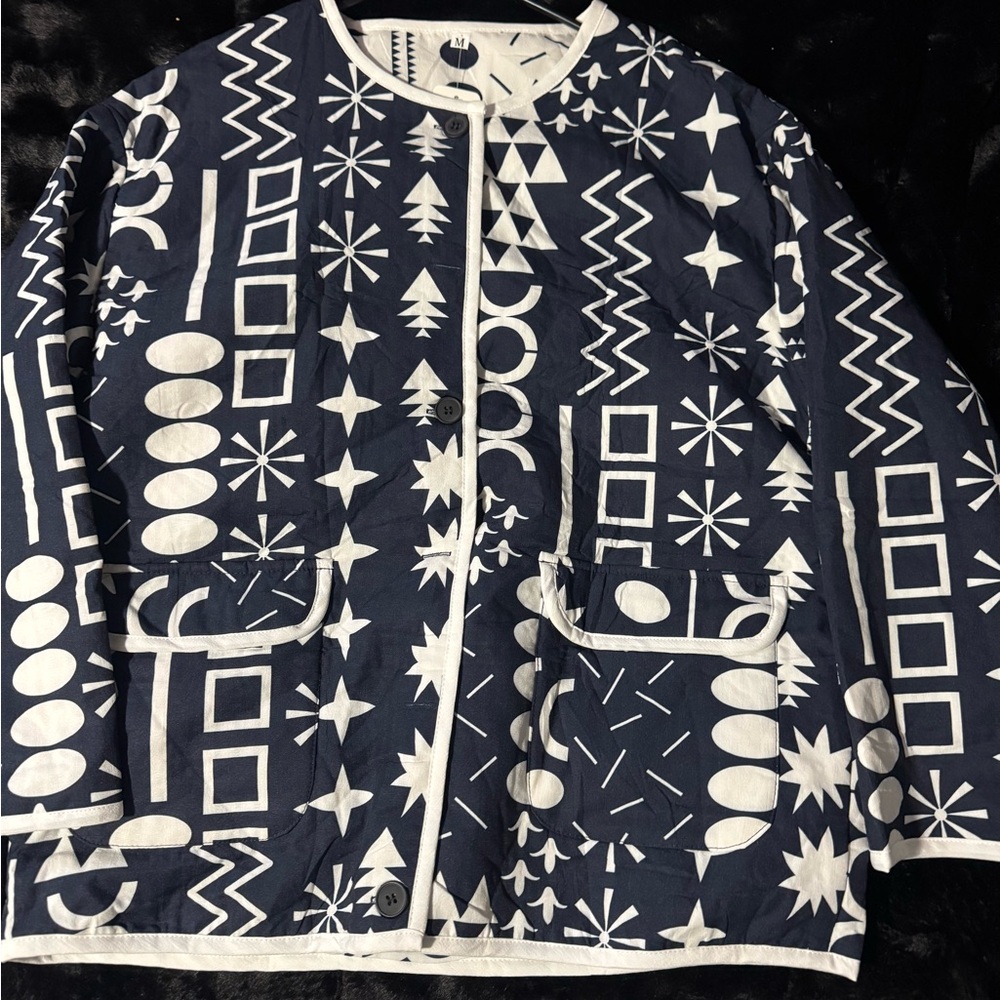 Geometric Patterned Jacket